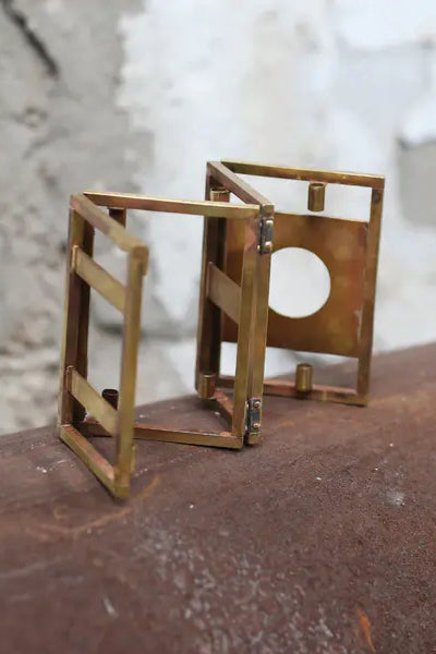 DEVOA folding brass frame CH-KSKB